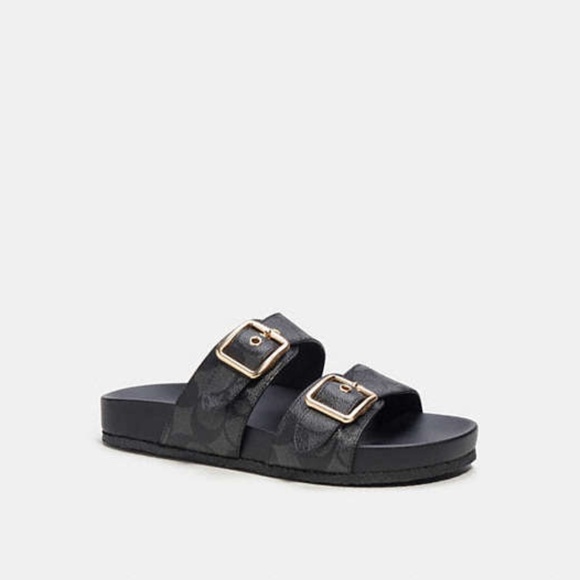 Allanah Sandal In Signature Canvas - Picture 1 of 9
